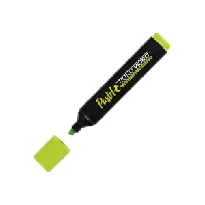 Evidenziatore a pennarello Tratto Video Pastel: verde avocado, cf. da 12 pz.