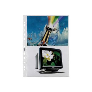 Buste con tasche e banda forata per raccoglitore ad anelli Favorit Porta foto: confezione con 10 u., tasche 2; 20 × 13 cm