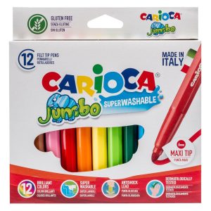 Pennarello Carioca Jumbo: assortiti, cf. da 12 u.