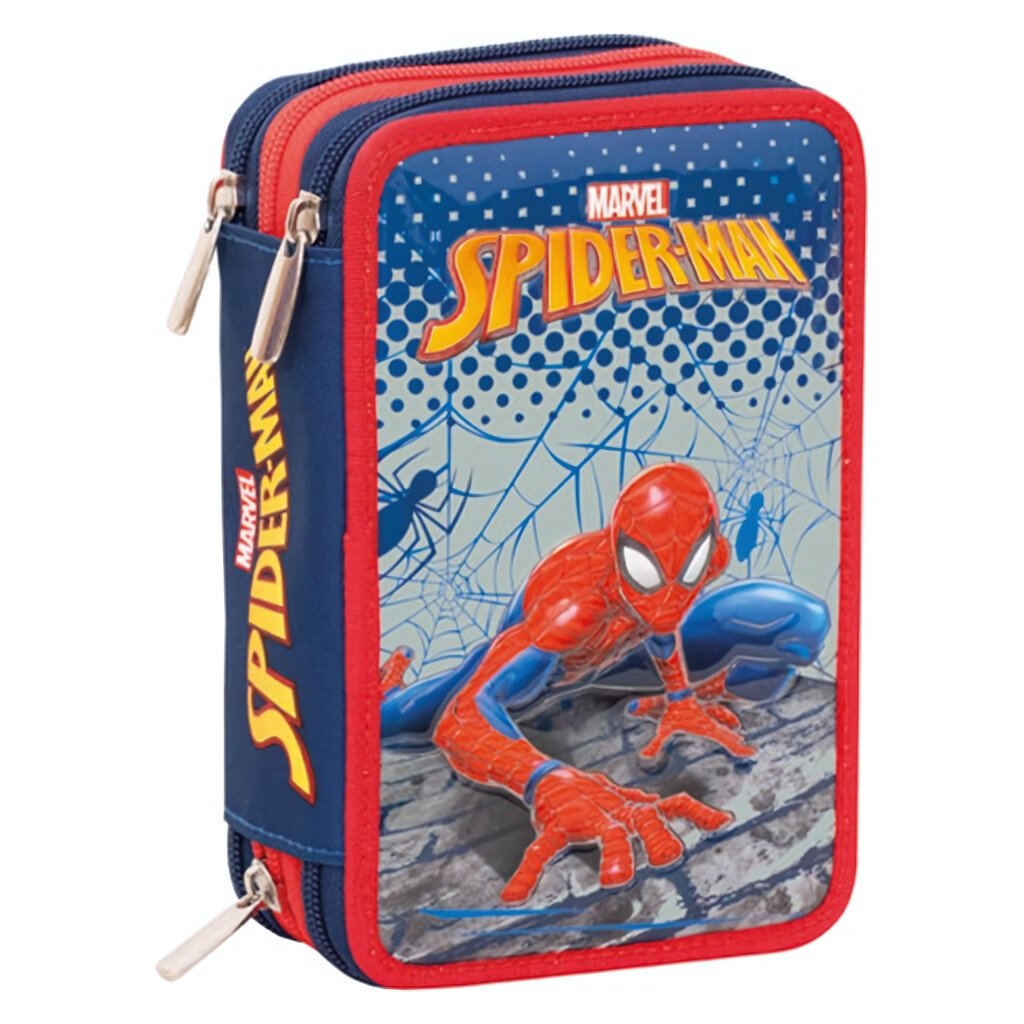 Astuccio 3 Zip Seven: Spiderman Webbed Wonder