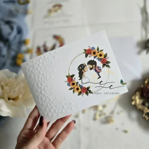 Marvel e girasoli – Partecipazioni Matrimonio