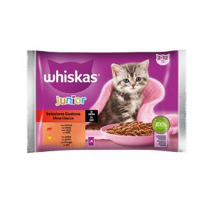 Whiskas Buste Selezione Gustosa Junior 4x85g