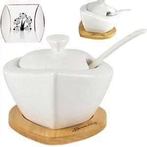 BOMBONIERA ZUCCHERIERA BASE LEGNO HARMONY