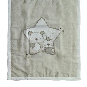 Trapunta invernale con patch stella